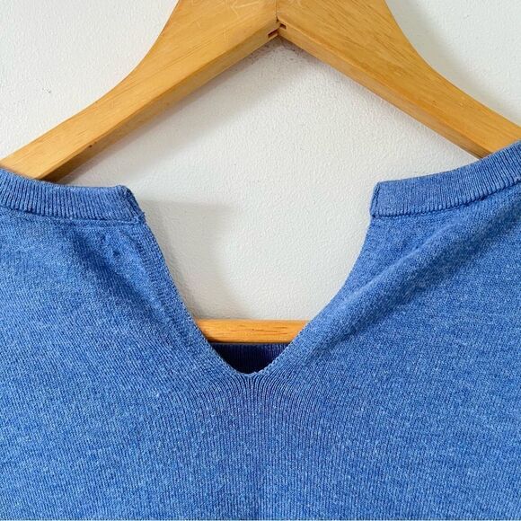 Tommy Hilfiger Light Blue Crewneck Long Sleeve Sweater - Picture 3 of 9